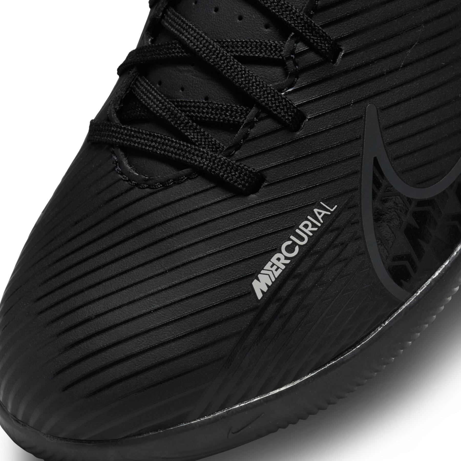 Voetbalschoenen voor kinderen Nike Mercurial Vapor 15 Club IC - Shadow Black Pack