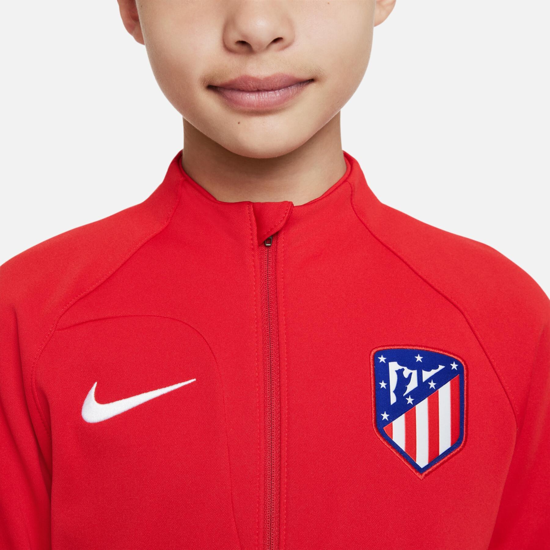 Kinder trainingsjas Atlético Madrid Academy Pro Anthem 2022/23