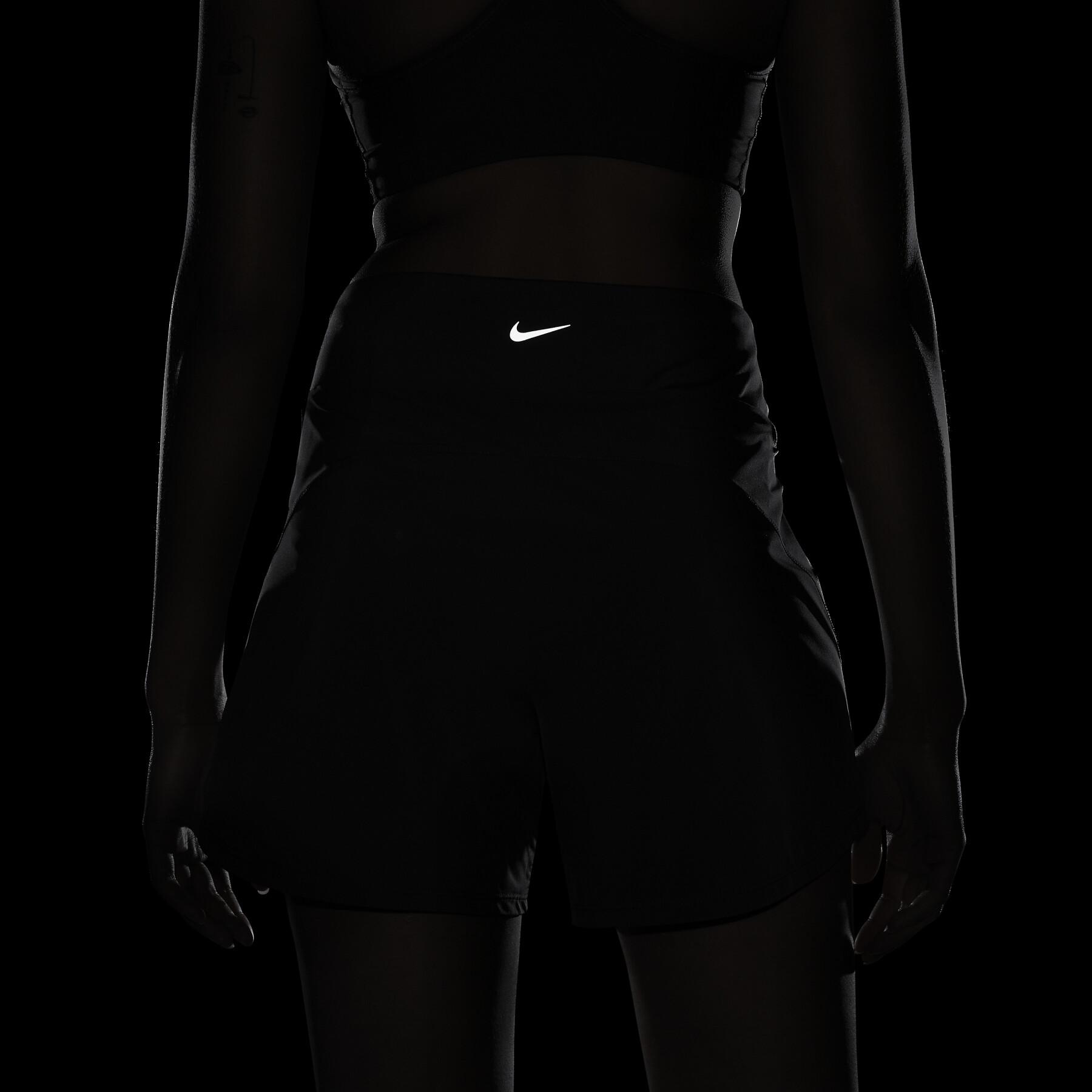 Damesshort Nike Bliss Dri-Fit MR 5 " BR