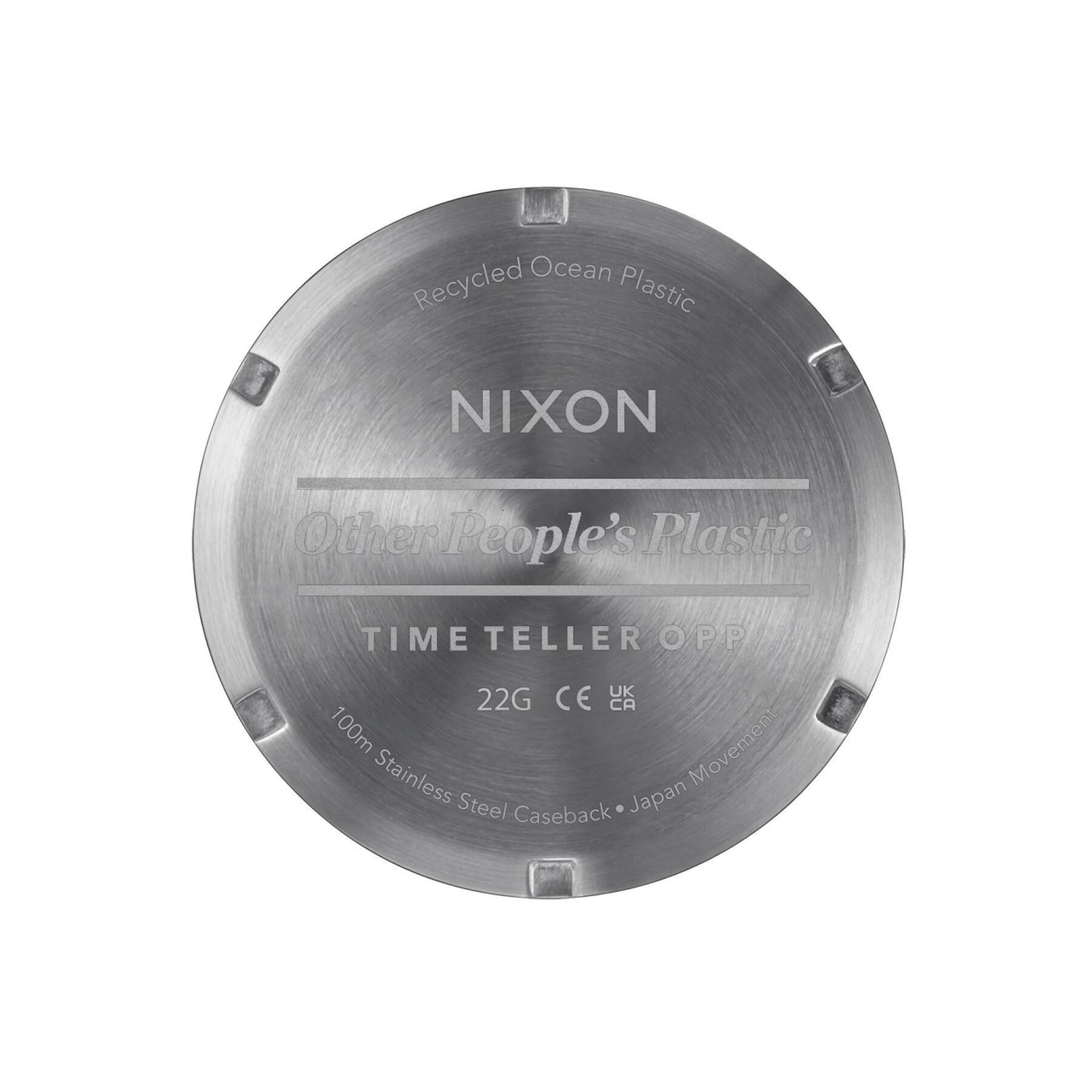 Horloge Nixon Time Teller Opp