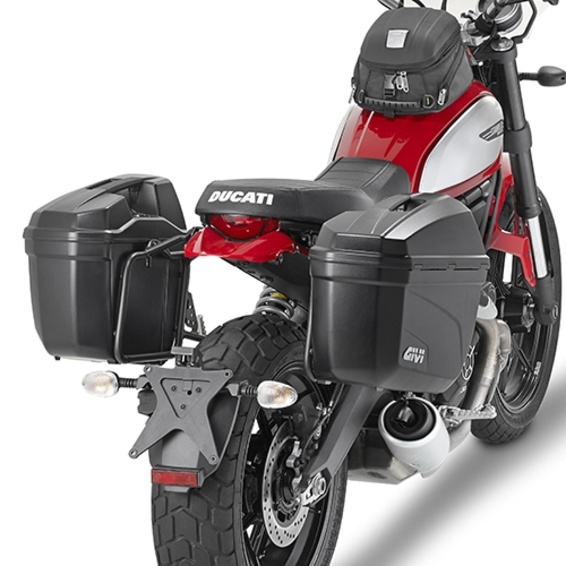 Motorfiets zijbaksteun Givi Monokey Ducati Scrambler 400 (16 À 20)