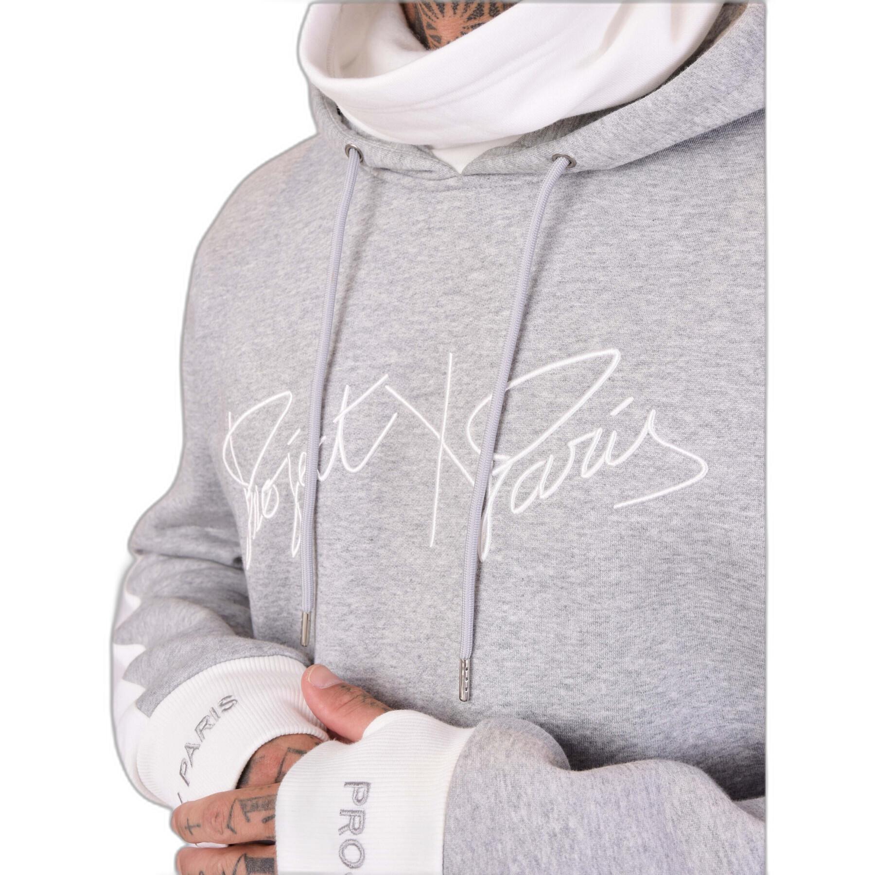 Tweekleurige hoodie Project X Paris