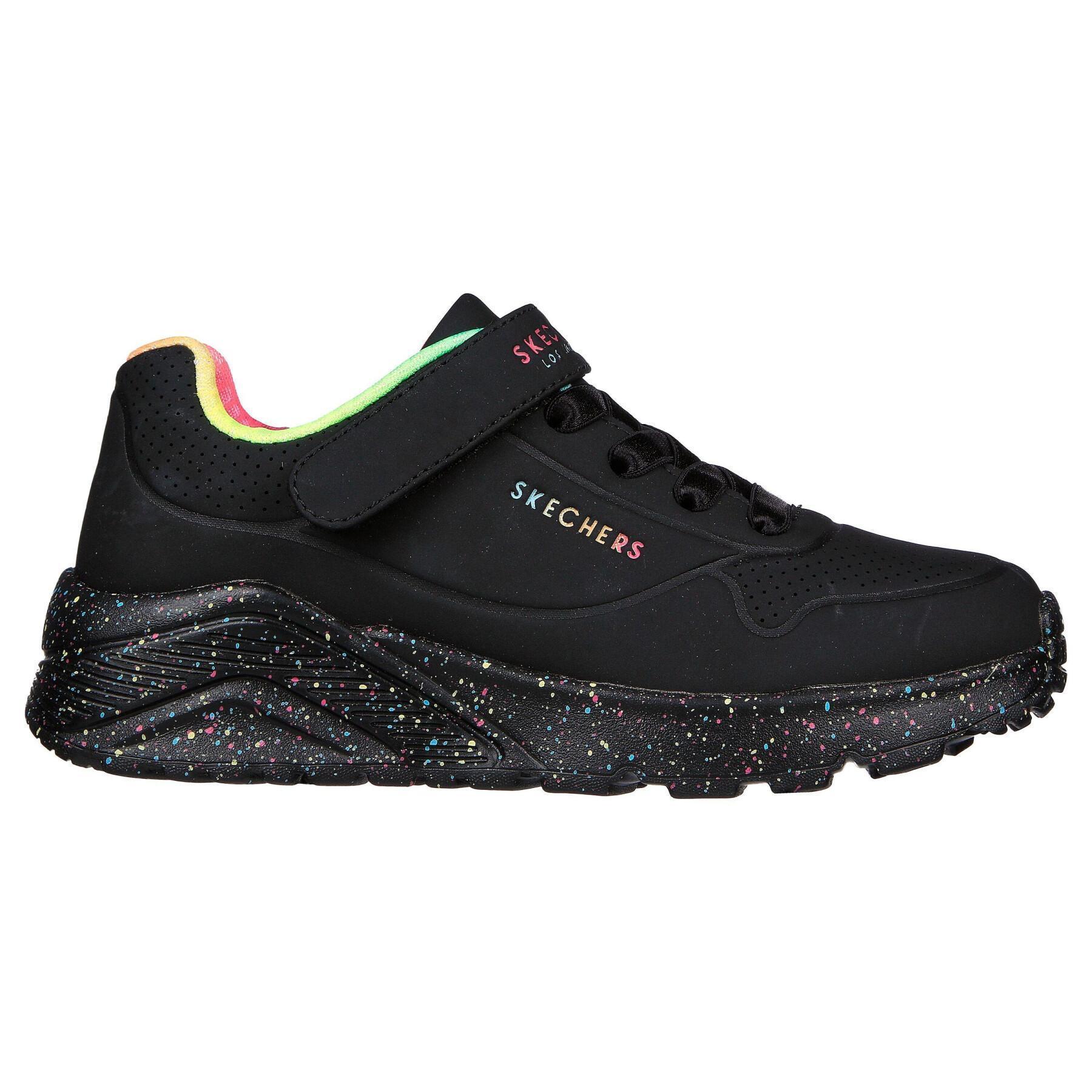 Sportschoenen voor meisjes Skechers Uno Lite-Rainbow Specks