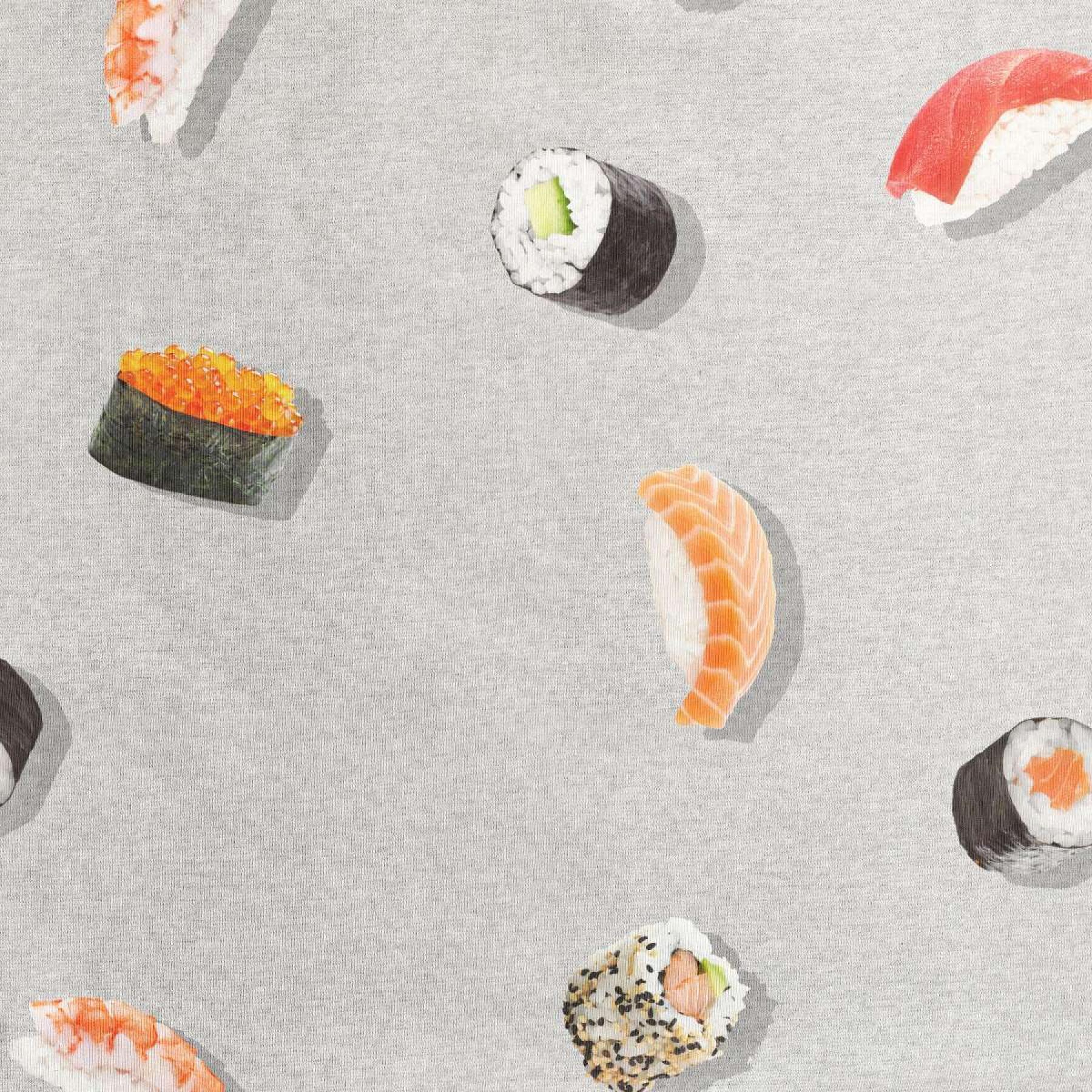 Meisjesjurk met lange mouwen Snurk Sushi Sunday Gots