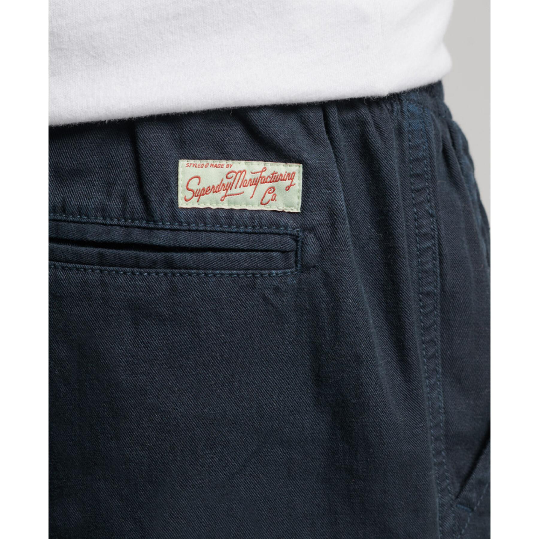 Overgeverfde shorts Superdry Vintage