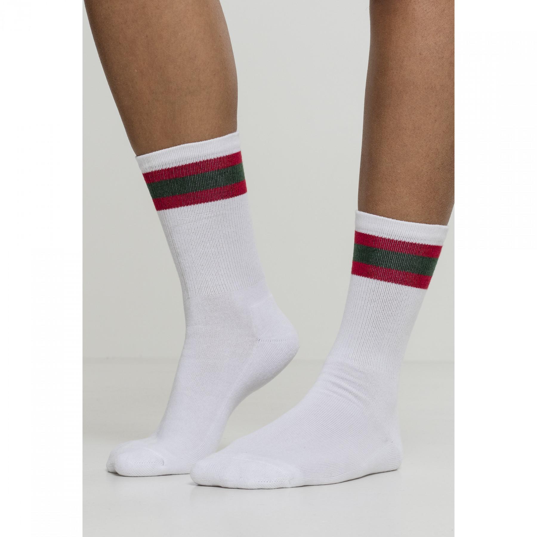 Urban classic gestreepte sokken (x2) 