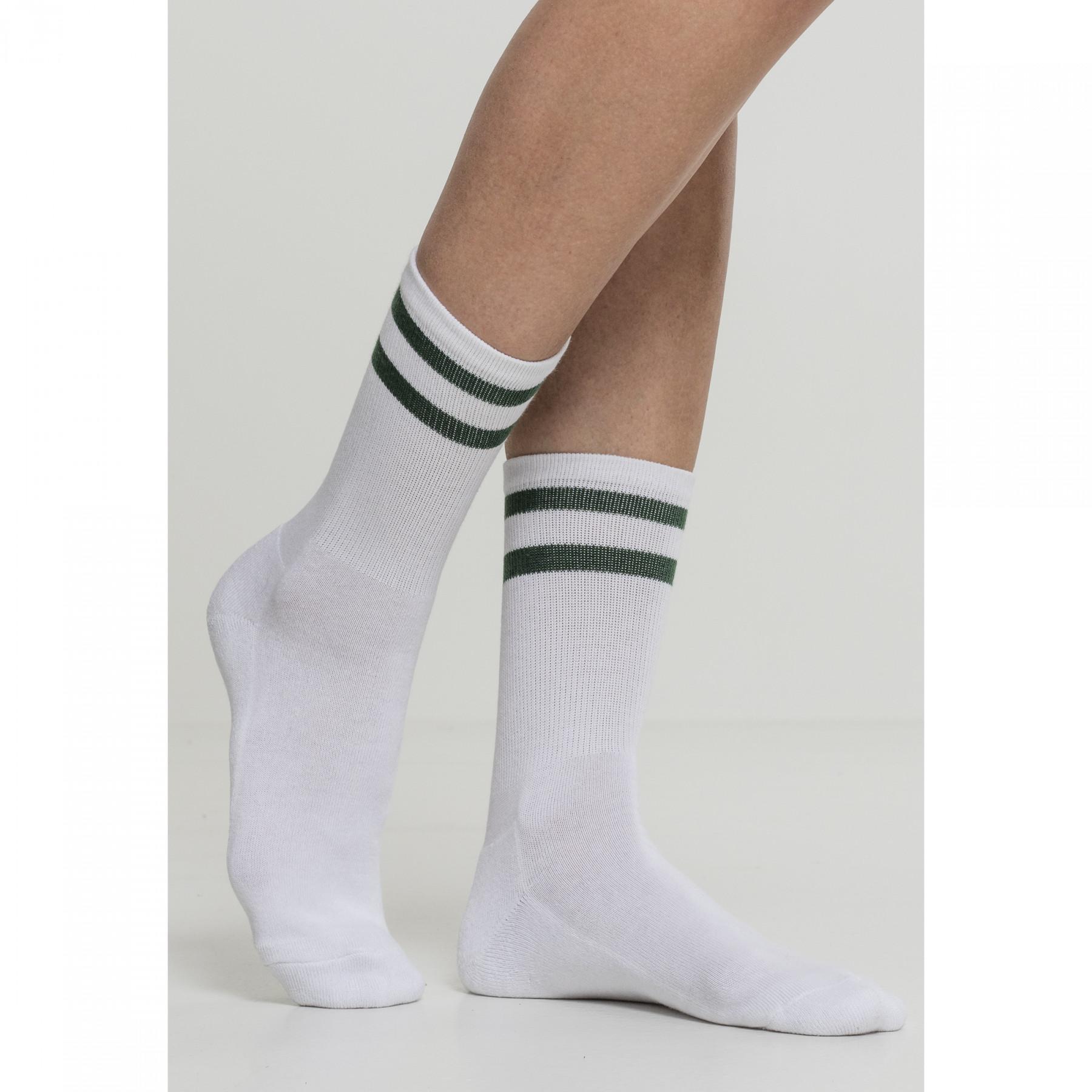 Pakket van 2 Urban Classic streepjes sokken