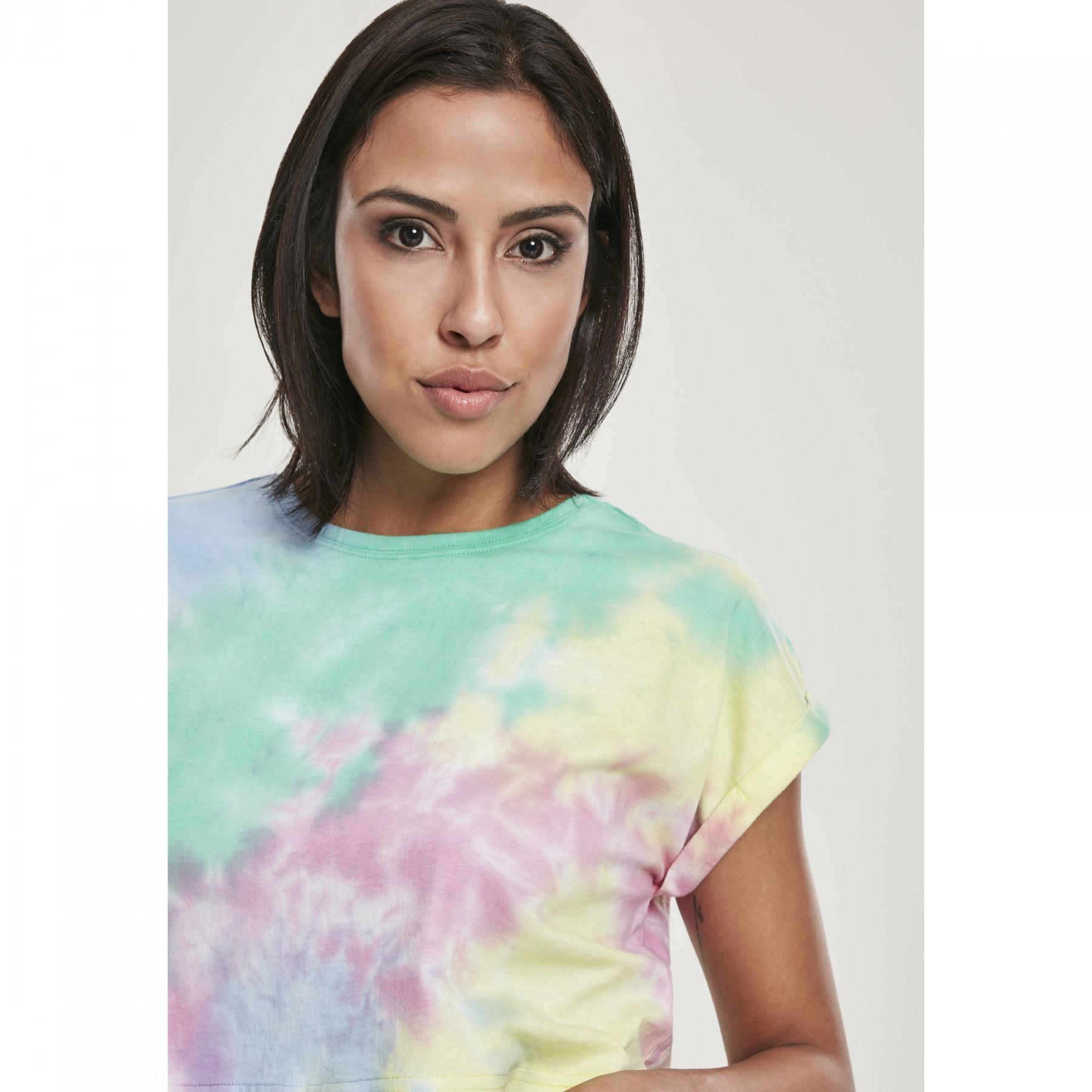 Urban Classic Tie Dye T-shirt voor vrouwen