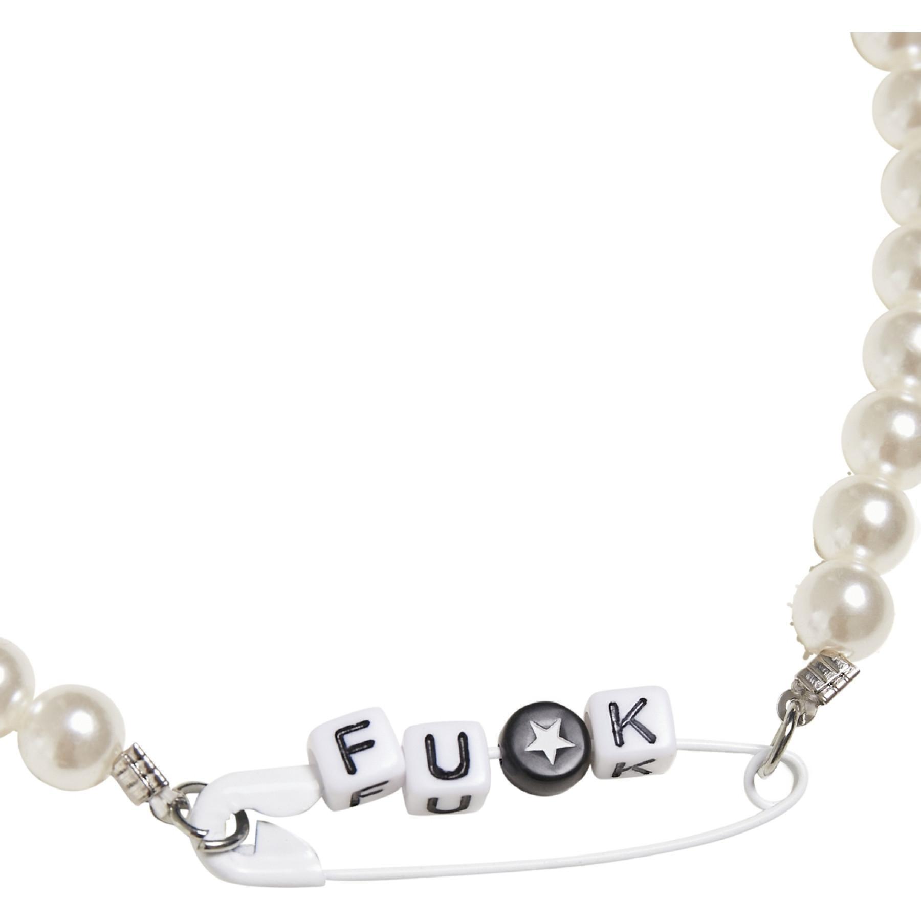 Halsketting Urban Classics pearl fuck necklace