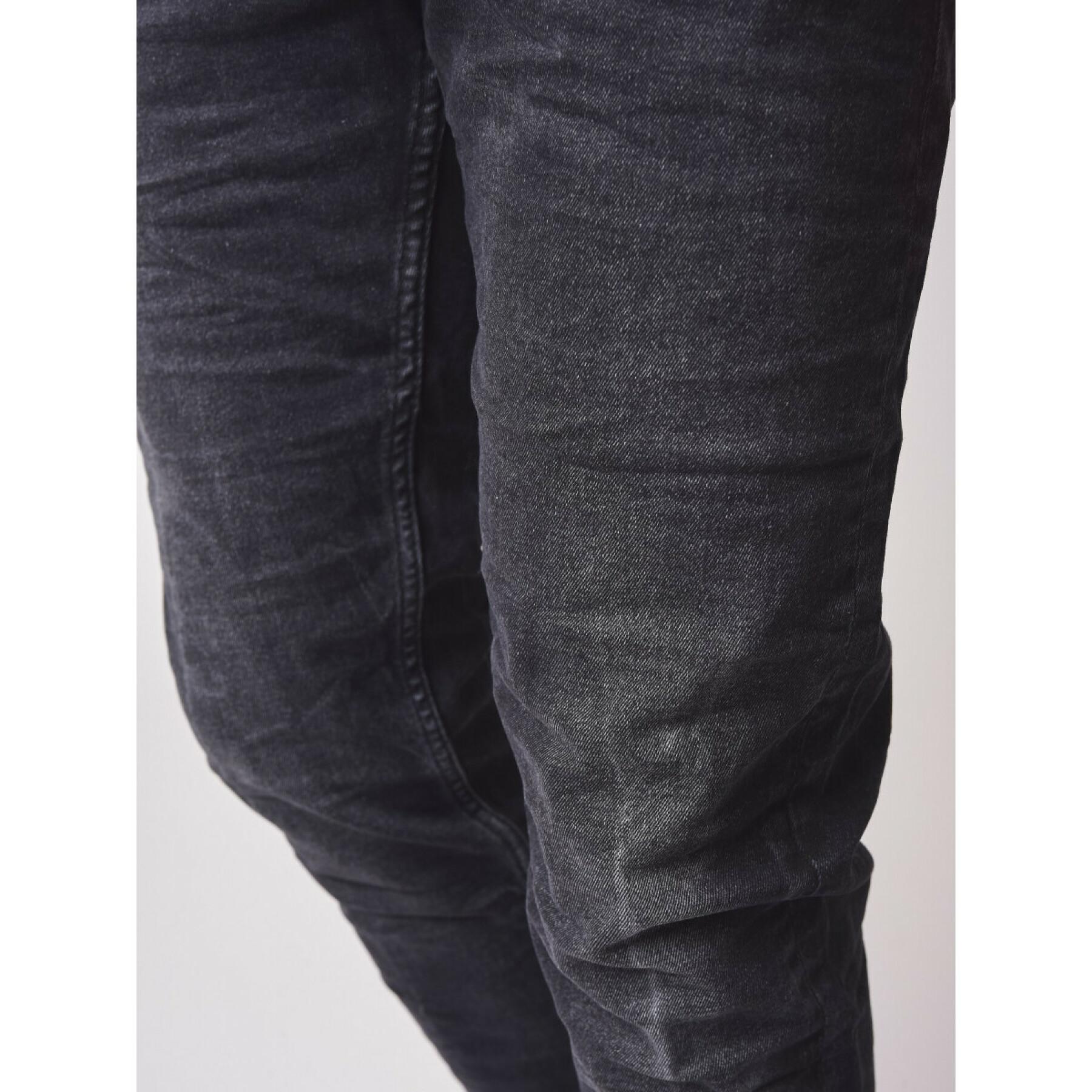 Basic skinny jeans, licht verschoten Project X Paris