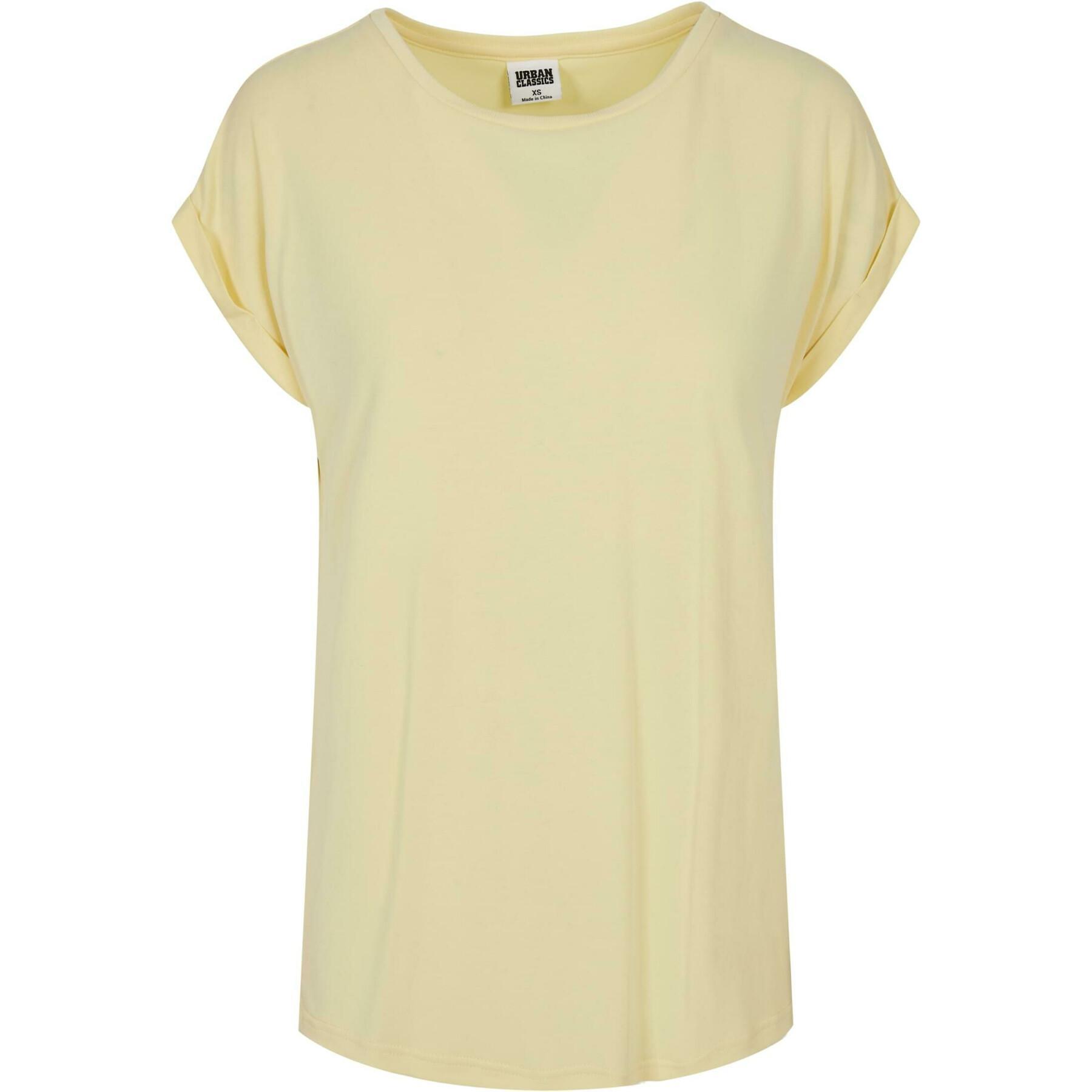 Modal off-shoulder T-shirt voor dames Urban Classics GT