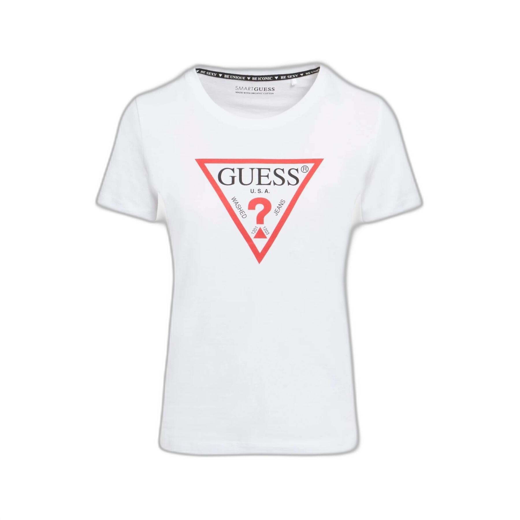 Dames-T-shirt met korte mouwen Guess Cn Original