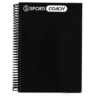 Spiraalvormig notitieboekje voor voetbalcoach A4 Sporti France