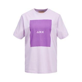 Dames-T-shirt JJXX Amber Relaxed Every Square Noos