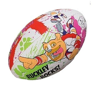 Rugbybalmascottes Gilbert Ruckley Rocks (taille 4)
