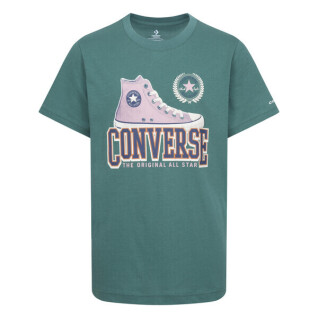 Kinder-T-shirt Converse Script Sneaker Gfx