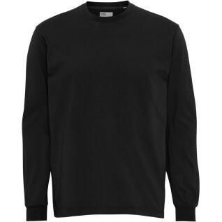 T-shirt met lange mouwen Colorful Standard Organic oversized deep black
