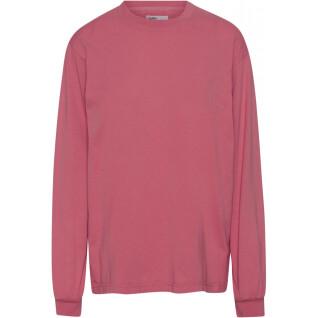 T-shirt met lange mouwen Colorful Standard Organic oversized raspberry pink