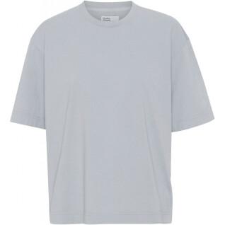 Dames-T-shirt Colorful Standard Organic oversized limestone grey