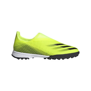 Kindervoetbalschoenen adidas X Ghosted.3 Laceless TF
