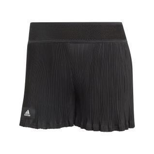 Dames shorts adidas Plissé Tennis HEAT.RDY