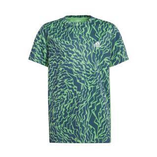 Kinder T-shirt adidas Aeroready Primegreen Graphic Camo