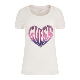 Dames-T-shirt Guess Heart