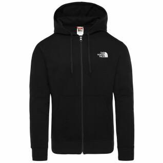 Rits hoodie The North Face Coton