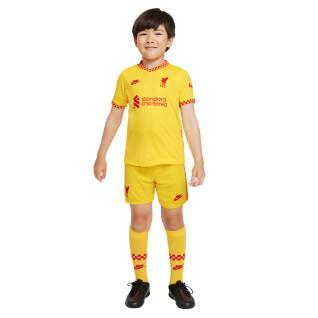 Mini-kit kind derde Liverpool FC 2021/22