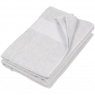 Katoenen handdoek Kariban blanc