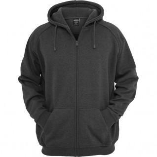 Hooded sweatshirt grote maten urban Classic zip
