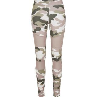 Dames legging Urban Classics camouflage tech (Grandes tailles)