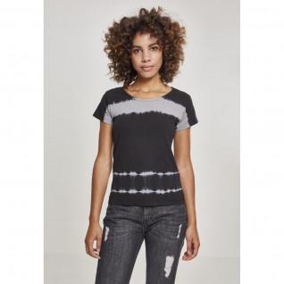 Urban Classic Striped Lace T-shirt voor vrouwen