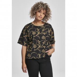 Woman's Urban Classic luxe print Oversized GT T-shirt