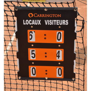 Scorebord tennis - 82x58cm Carrington