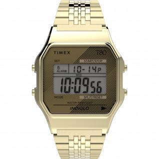Kijk op Timex T80 34 mm Bracelet en acier inoxydable