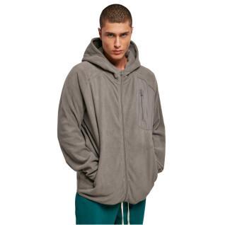 Hooded sweatshirt met rits Urban Classics Polar Fleece