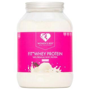 Whey protein fit pro vanille smaak Women's Best 1000 g