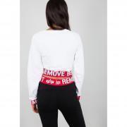 Dames sweatshirt Alpha Industries RBF Cropped