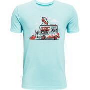 Jongens-T-shirt Under Armour à manches courtes SP Ice Cream Truck
