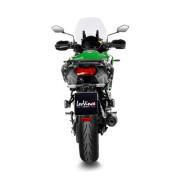 motorfiets uitlaat Leovince Nero Kawasaki Versys 1000 2019-2021