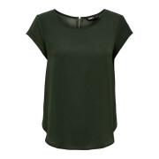 Dames-T-shirt Only onlvic solid ptm