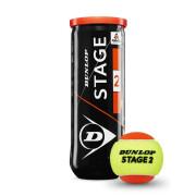 Set van 3 tennisballen Dunlop stage 2