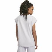 Dames-T-shirt Urban Classics organic extended shoulder-grandes tailles