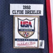 Authentiek teamshirt USA nba Clyde Drexler