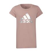 Meisjes-T-shirt adidas Dance Metallic Print