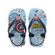 Baby slippers Havaianas Marvel