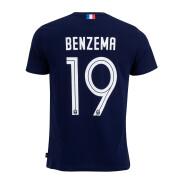 Kinder team T-shirt van Frankrijk Benzema 2022/23