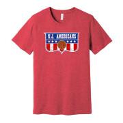 T-shirt New Jersey Americans team logo traditional