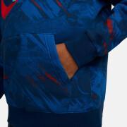 Fleece sweatshirt met capuchon Angleterre 2022/23